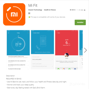 mi fit store