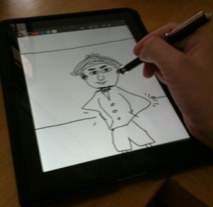 ipad digunakan untuk menggambar